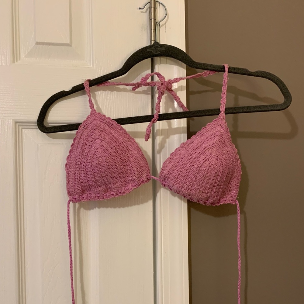 Kendall and Kylie Crochet Bikini Top